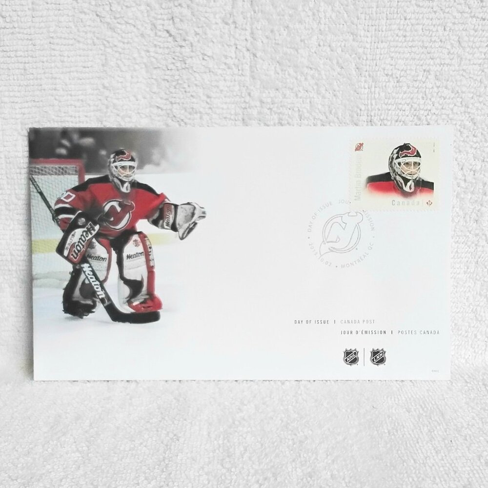NHL Martin Broduer Stamp Day of Issue 2015/10/02 Issued in Hamilton, Ontario!!